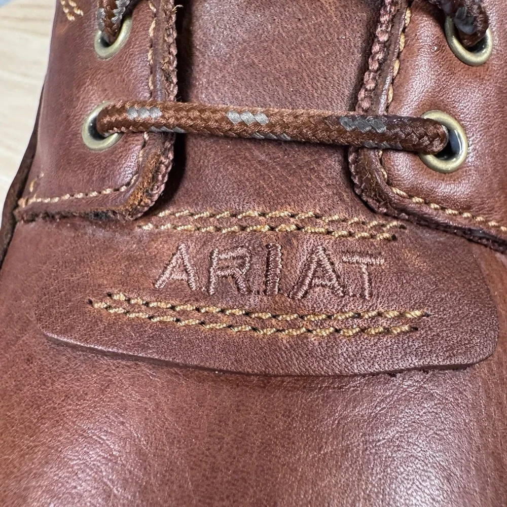 Ariat Terrain Mens 11.5 D Brown Leather Mid Hiking Outdoor Boots 10002190